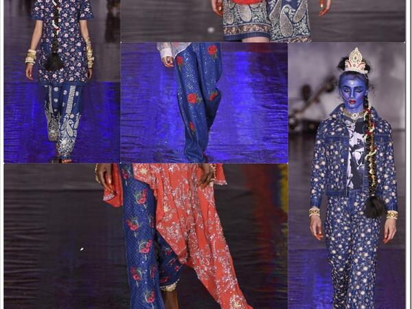 London Fashion Week SS17 -  Denim Trends